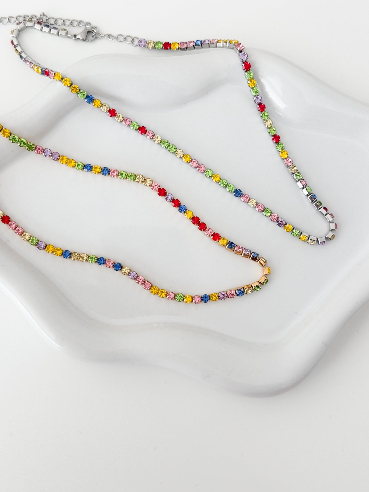 Collana CHOKER STRASS