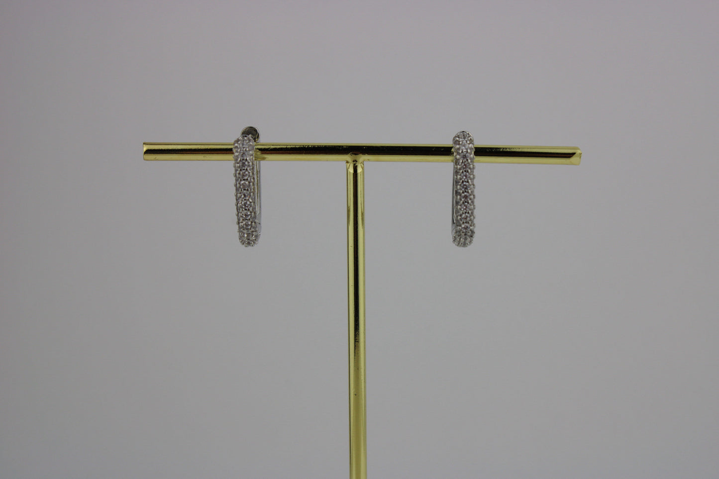 HOOP ZIRCONI RETTANGOLO MINI