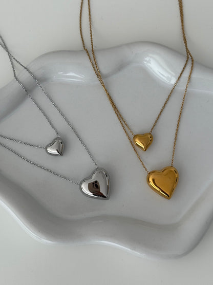 Collana DOUBLE HEARTS