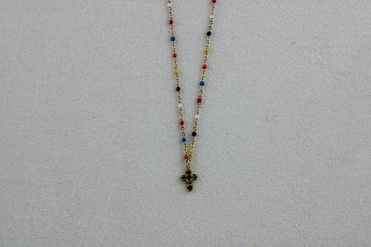 Collana CROIX COLOR